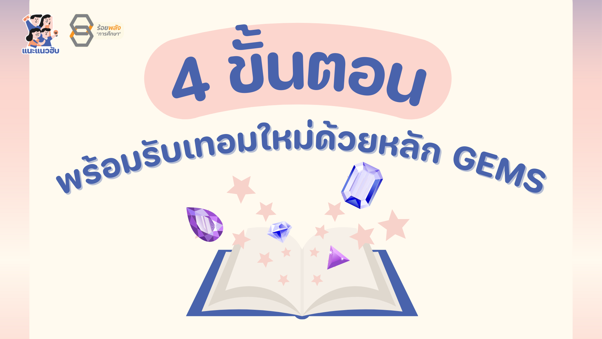 4 ขั้นตอนพร้อมรับเทอมใหม่ ด้วยหลัก GEMS